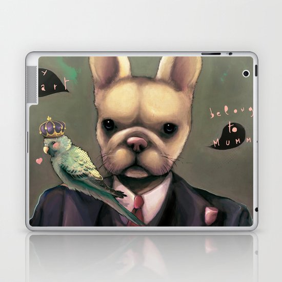 My heart belongs to Mummy Laptop & iPad Skin