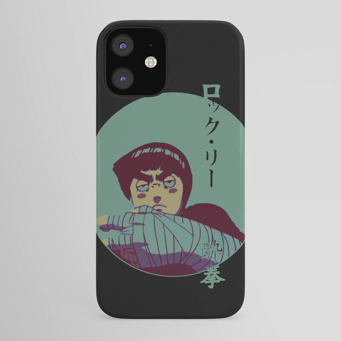 Rock Lee Endure Japanese iPhone Case by neverquit1308 ...