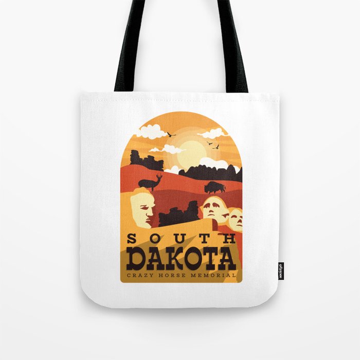 South Dakota Tote Bag