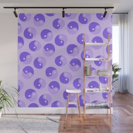 Peaceful Disco - purple  Wall Mural