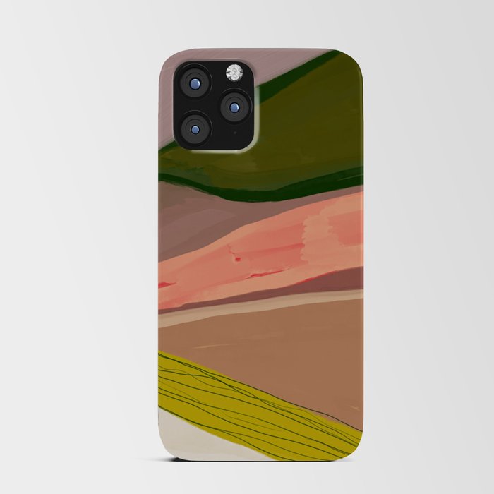 A Colorful Landscape. iPhone Card Case