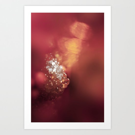 SERIES »MICROPEARLS« IV Art Print