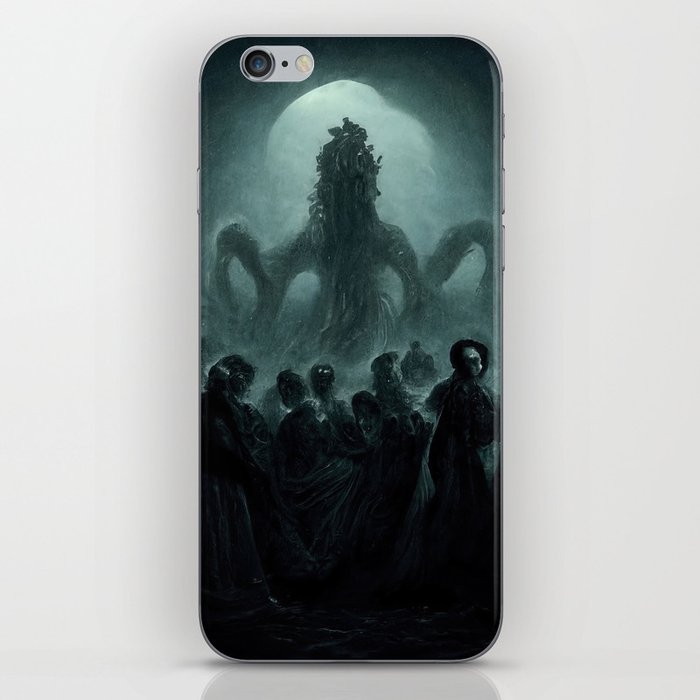 Nightmares are living in our World iPhone Skin