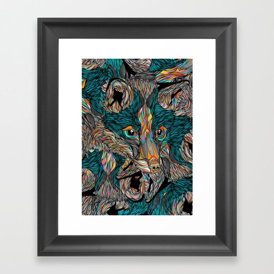 Fox (Feat. Bryan Gallardo) Framed Art Print