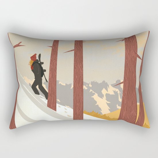 I would be... an explorer Rectangular Pillow