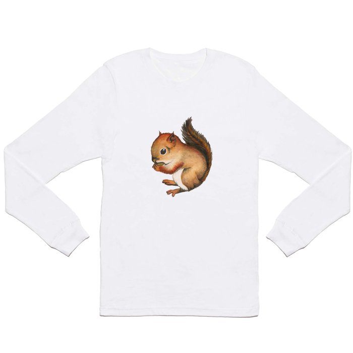 Sciurus (Baby Squirrel) Long Sleeve T Shirt