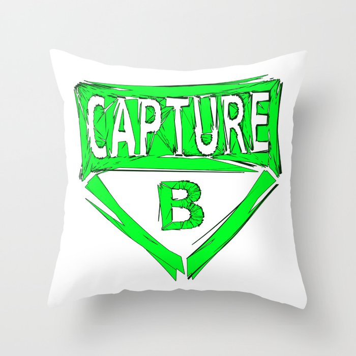 Always Capture B Throw Pillow