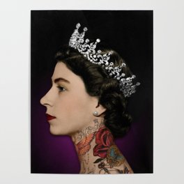 Queen Noir Poster