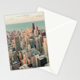 CHICAGO SKYSCRAPERS Stationery Card
