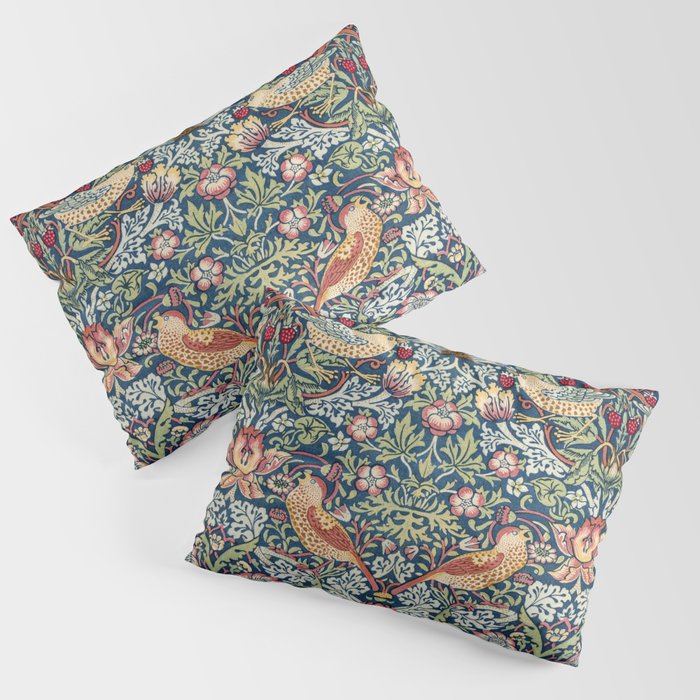 Strawberry Thief by William Morris  Pillow Sham