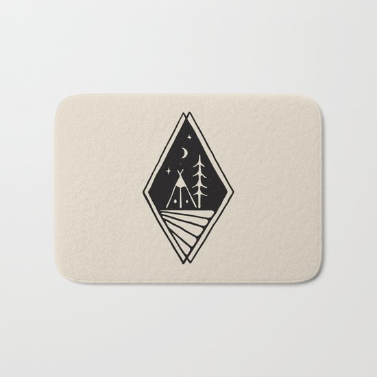Night Camp Bath Mat
