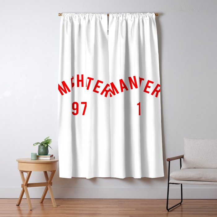 Manchester 1976 Blackout Curtain By Hypnoboy Society6