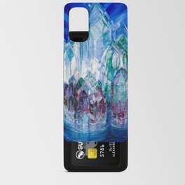 Crystal Castle in the Sea, 1914 by Wenzel Hablik Android Card Case