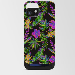 Hawaiian Exotic Fluorescent iPhone Card Case
