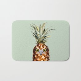 PINEAPPLE OWL Bath Mat