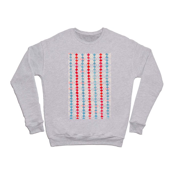 Four Patch Chain Variation Crewneck Sweatshirt