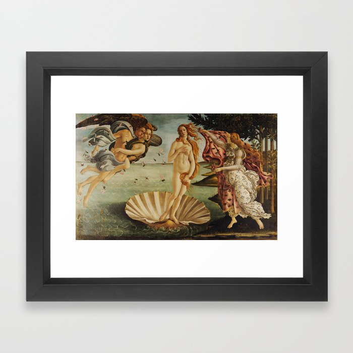 The Birth of Venus by Sandro Botticelli Framed Art Print
