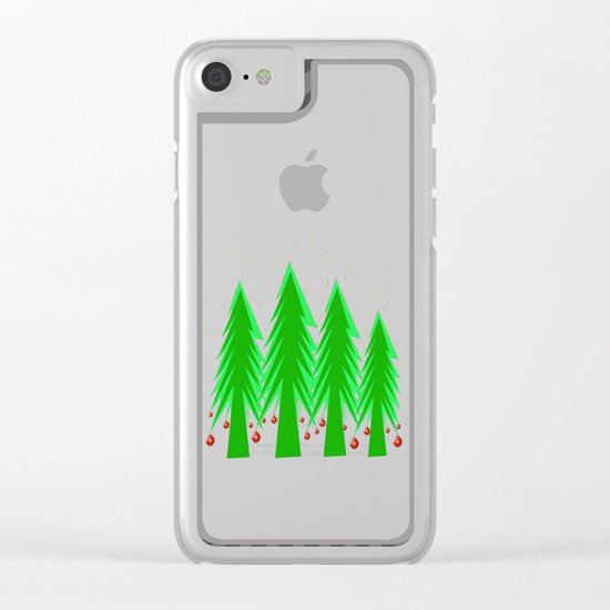 Christmas Dreamer | Christmas Spirit Clear iPhone Case