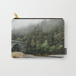 Bridge and Fog | Travel Minimalism | Oregon Coast Carry-All Pouch