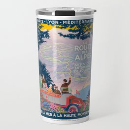 1920 France La Route de Alps PLM Travel Poster Travel Mug