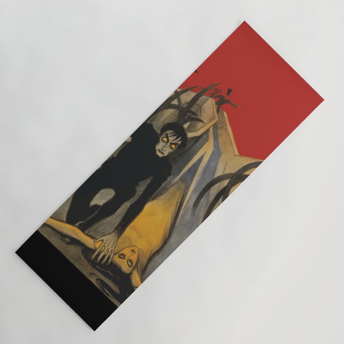 The Cabinet of Dr. Caligari,1920 German Silent Horror Film Yoga Mat