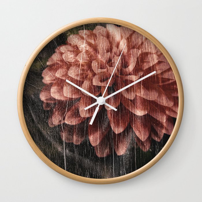 Vintage Blossom  Wall Clock