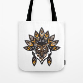 Indian owl Tote Bag