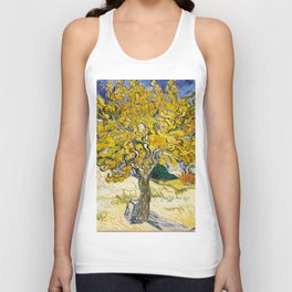 Vincent Van Gogh - The Mulberry Tree Unisex Tank Top