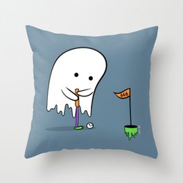 Ghoulf Throw Pillow