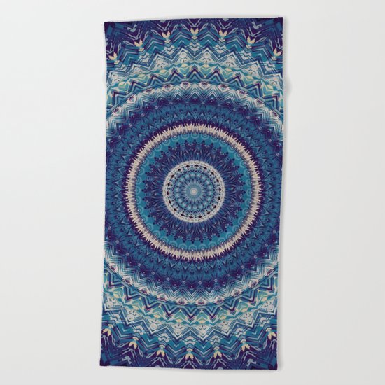 Mandala 477 Beach Towel
