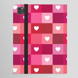 colors of hearts for Valentine's day (red and pink) iPad Folio Case