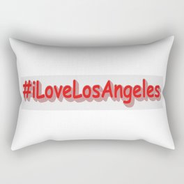 "#iLoveLosAngeles" Cute Design. Buy Now Rectangular Pillow