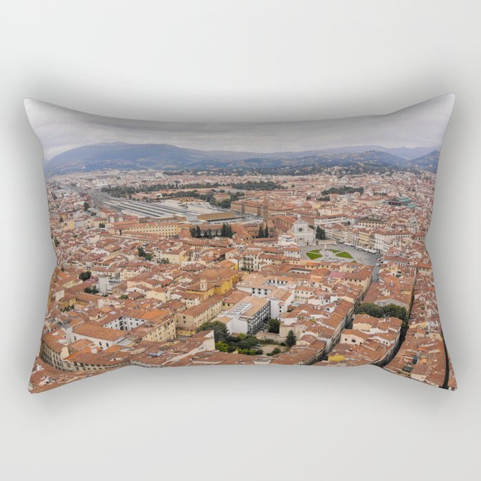 Florence Cityscape - Italy Rectangular Pillow