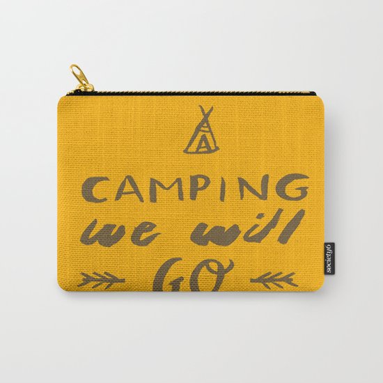 Camping we will go Carry-All Pouch
