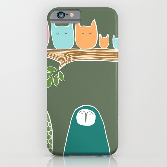 Sleepy Birds iPhone & iPod Case