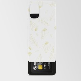 Cut Flowers in Marigold Android Card Case