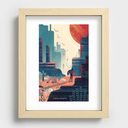 The Crossing Recessed Framed Print