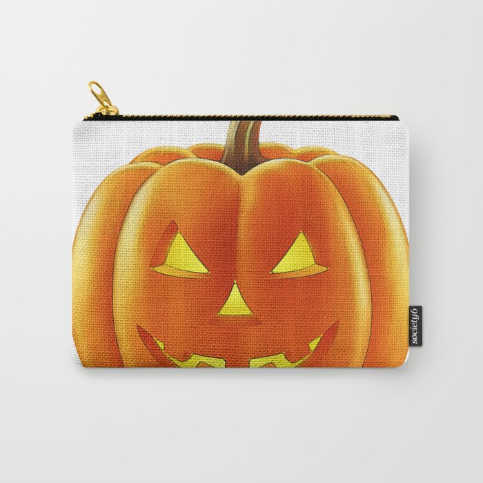 Halloween pumpkin,jack o lantern,jack o lantern pumpkin,jack o lantern faces Carry-All Pouch
