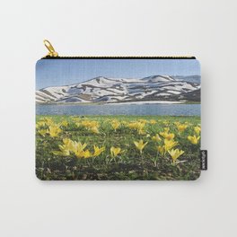 yellow flowers Carry-All Pouch