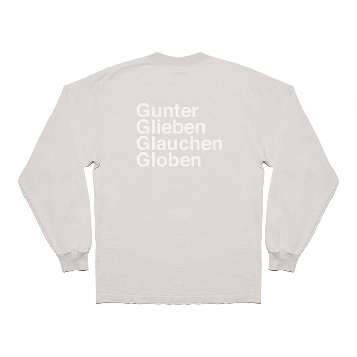 AudioVisuals | Glieben Globen Gunter Glauchen Sleeve T by Long Shirt Society6