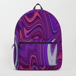 Ribbons of Hope  Backpack | Digital, Purple, Inspiredheartart, Painting, Movement, Pink, Tiedye, Ribbonsofhope, Graphicdesign, Hope 