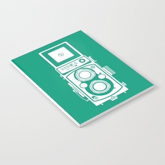 Yashica Mat 124G Camera Emerald Notebook