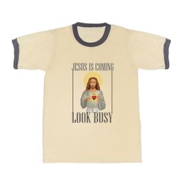 Jesus Is Coming Look Busy T Shirt
