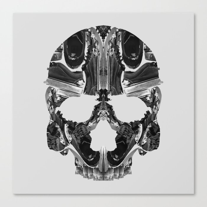 Off the skull Canvas Print