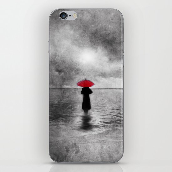 waiting in the sea II - by Viviana Gonzalez iPhone & iPod Skin