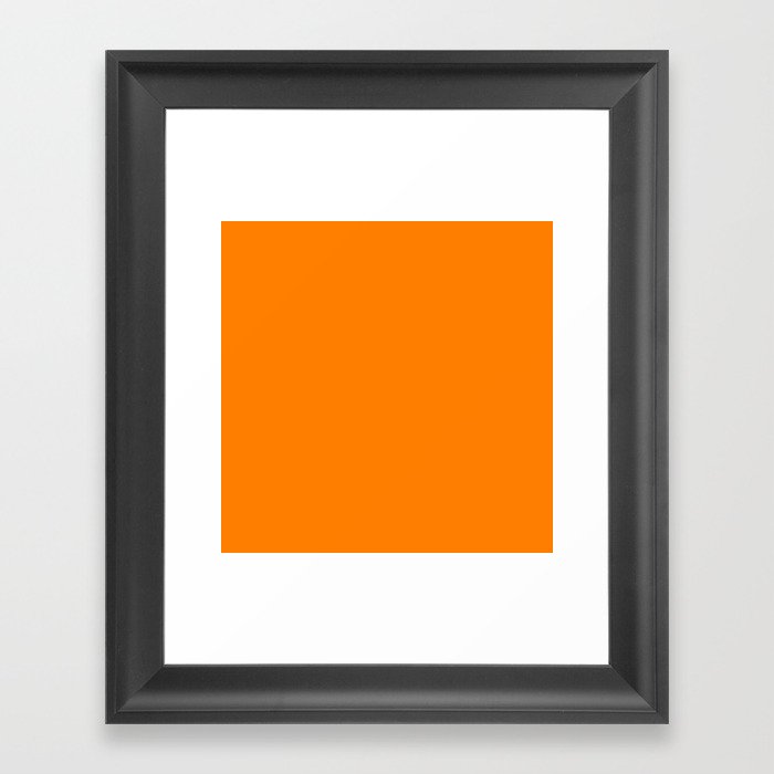 Orange Juice Framed Art Print