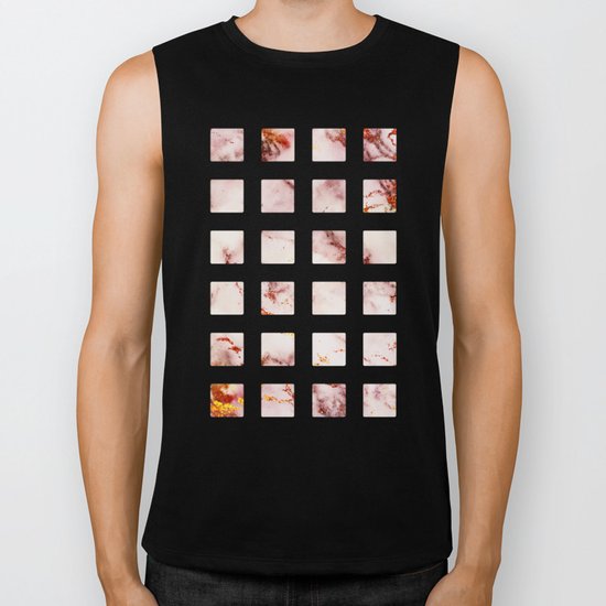 Marble Effect #4 Biker Tank