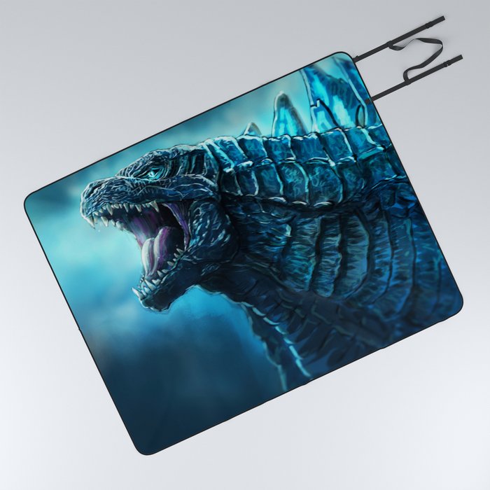 The King of Monsters - Godzilla Picnic Blanket