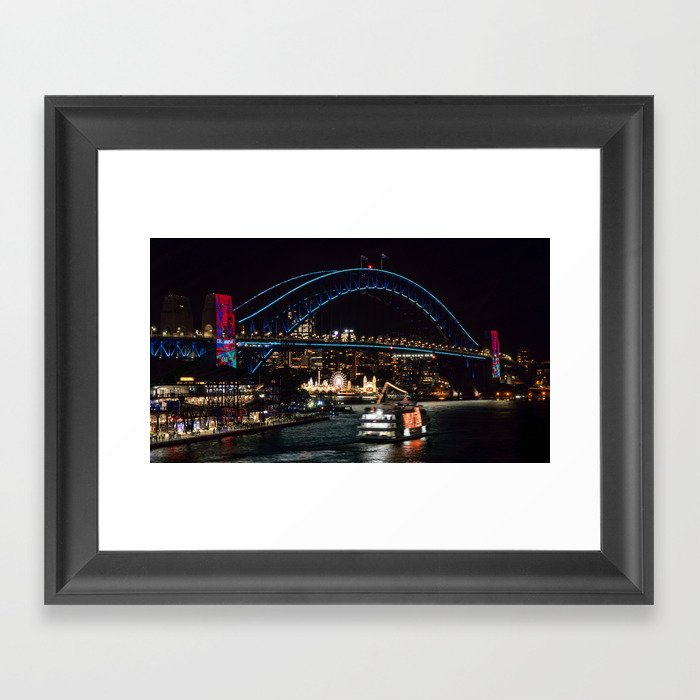 Sydney Harbour Bridge Framed Art Print