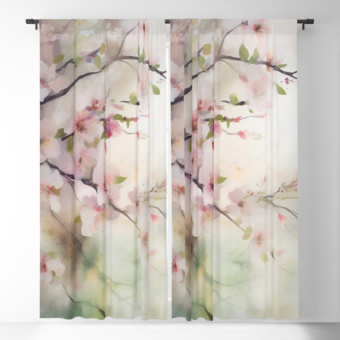 Dreamy Cherry Blossom 5 Blackout Curtain